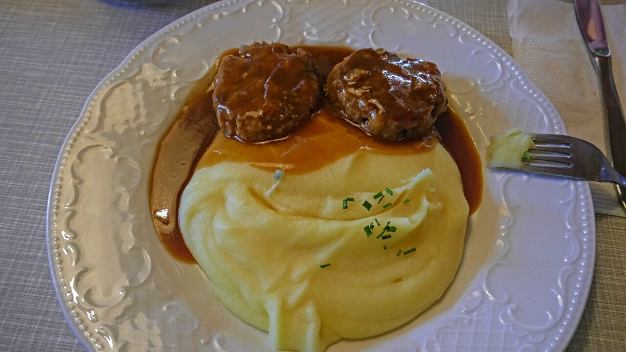 Lächelndes Essen