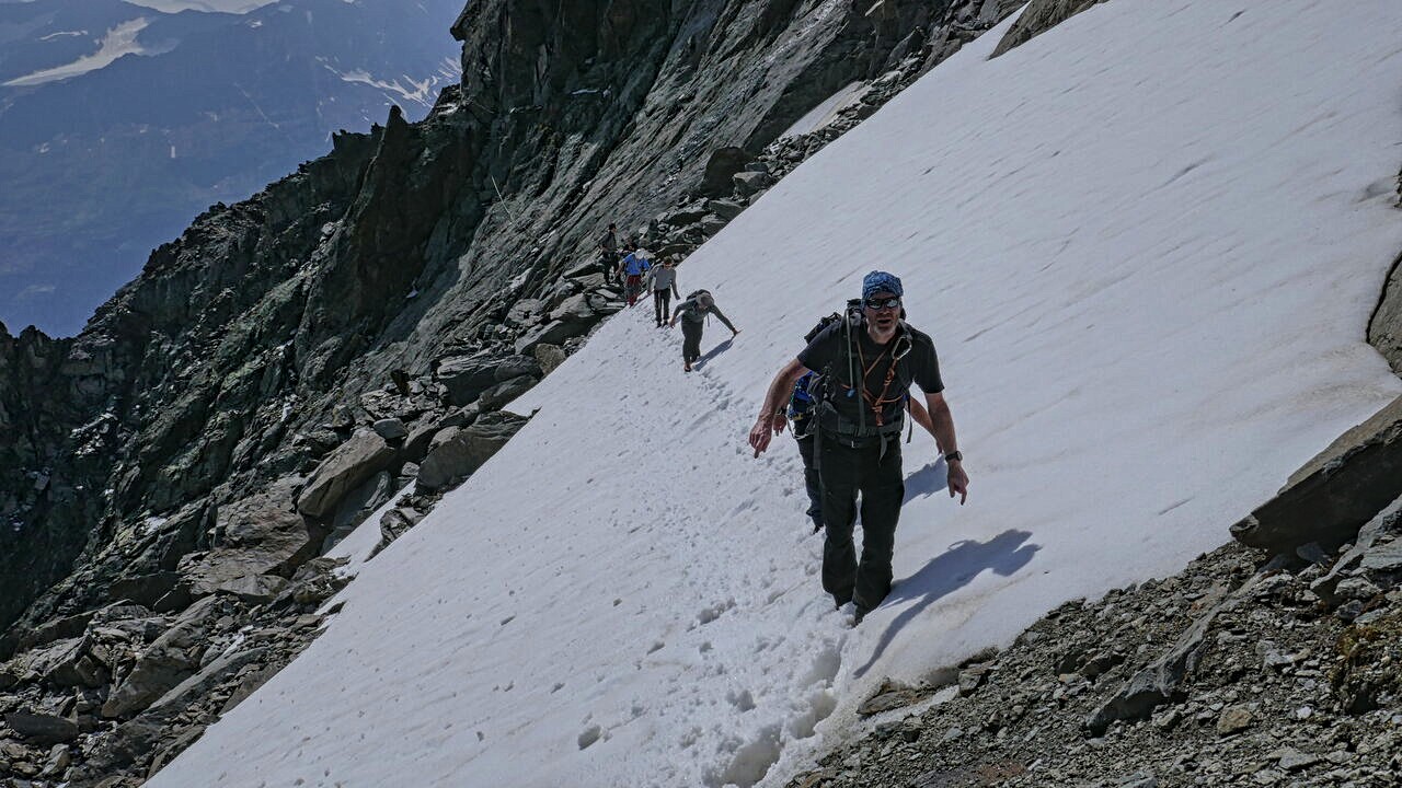 Schneefeldquerung