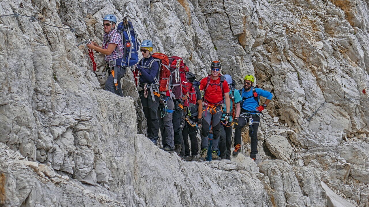 Klettersteiggruppe