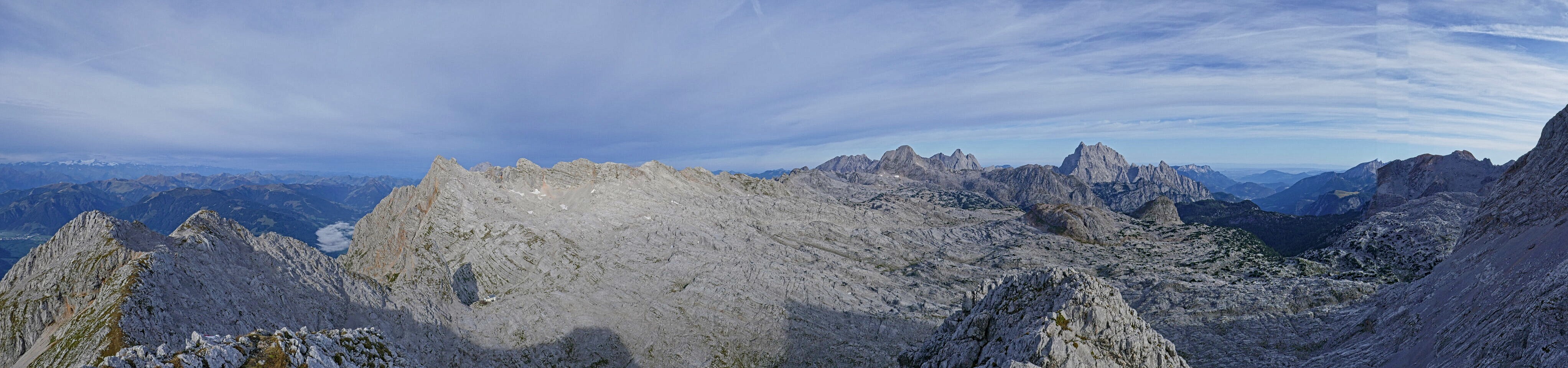 Panorama des westlichen Steinernen Meers