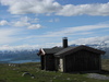 Hütte auf dem Ustetind