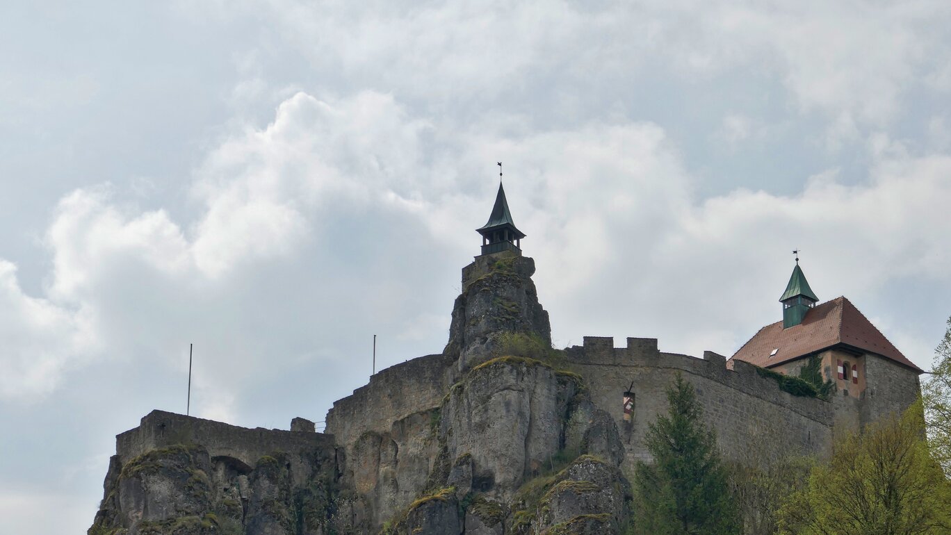 An der Burg Hohenstein