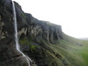Wasserfall vor Vik y Myrdal