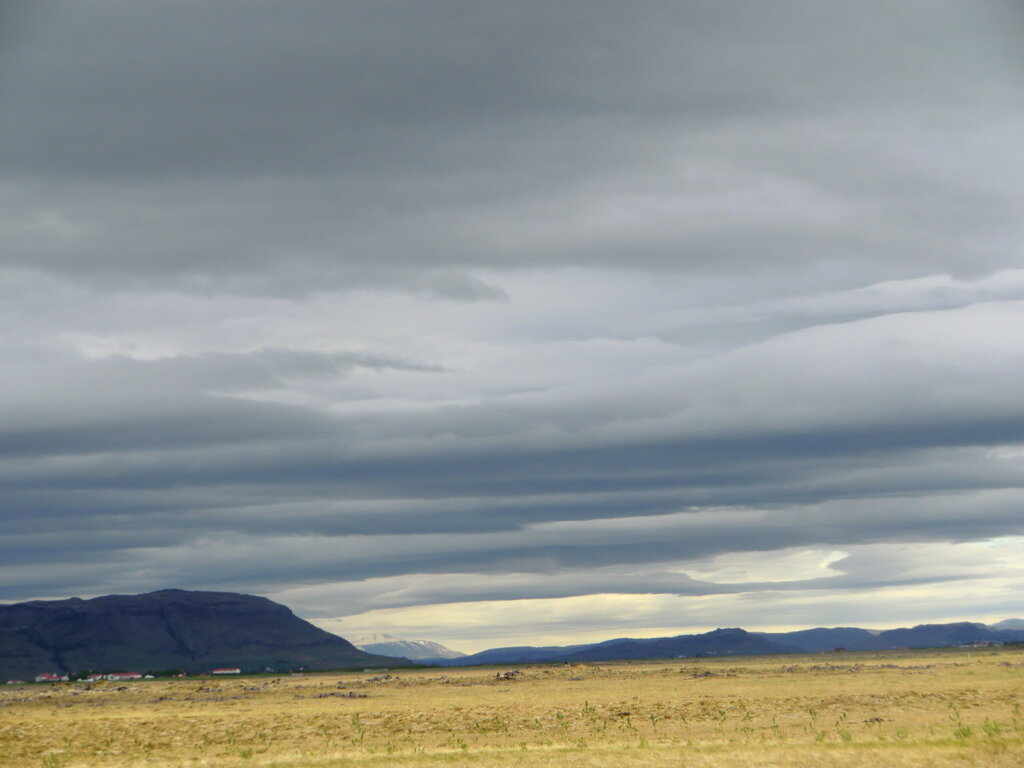 Eigenartige Wolken