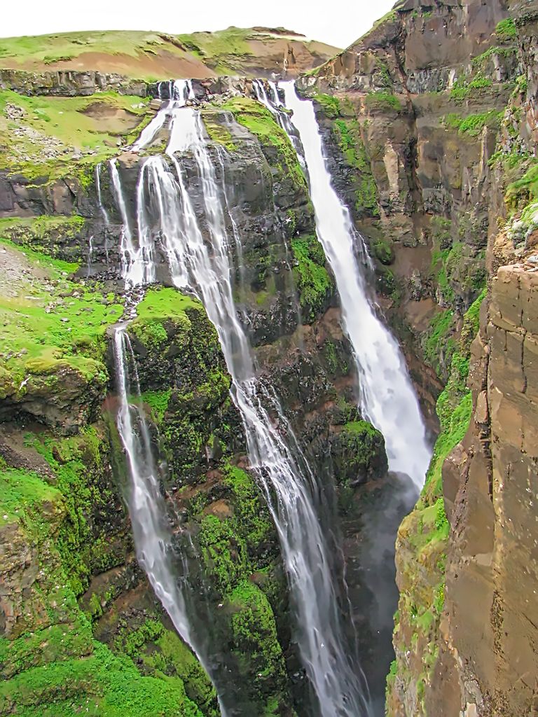 Glymur-Wasserfall