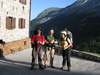 Jense, Richie und Kathrin, Aufbruch am Karwendelhaus