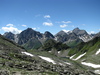 Dunkle Südtiroler Gipfel