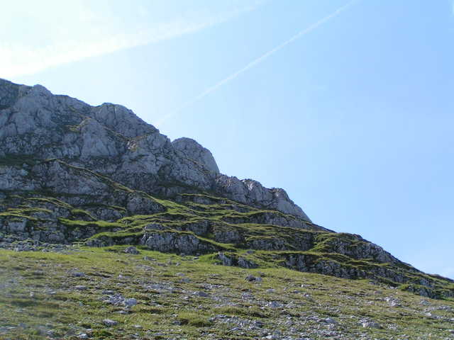 Felsstufen am Windschartenkopf