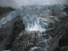 Eisabbrüche am Argentiére-Gletscher