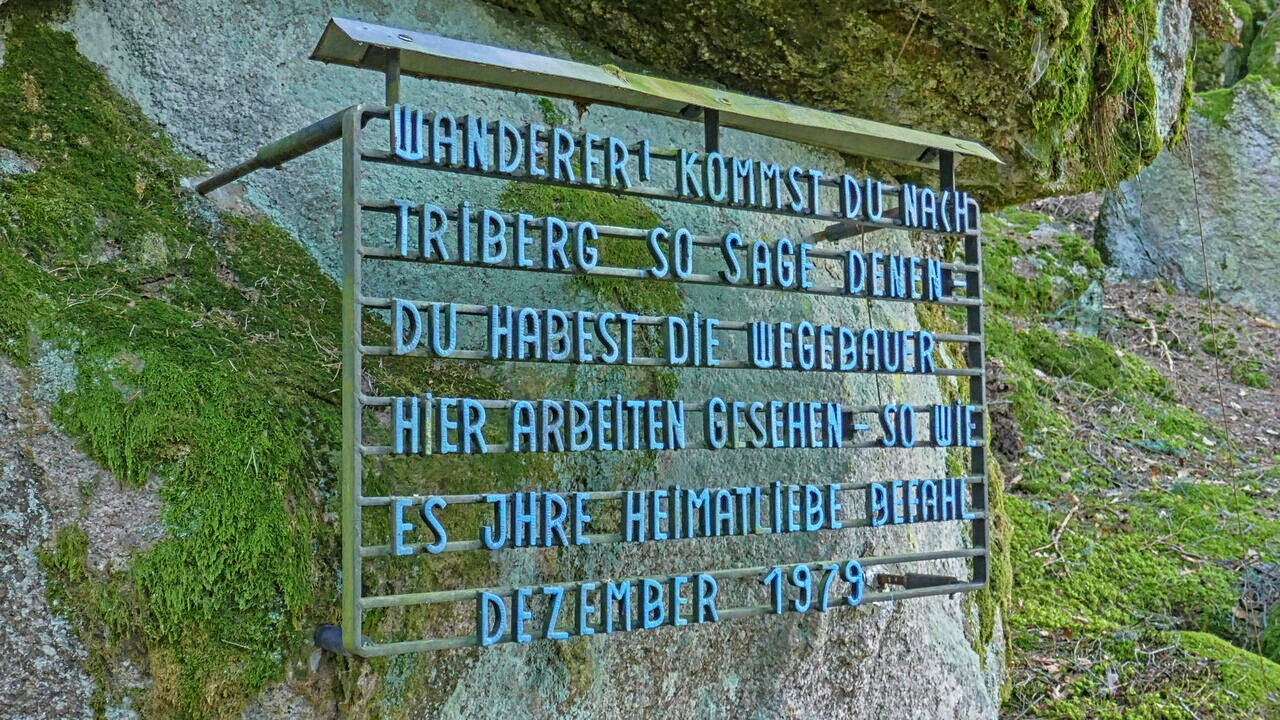 Widmung am Schlossberg