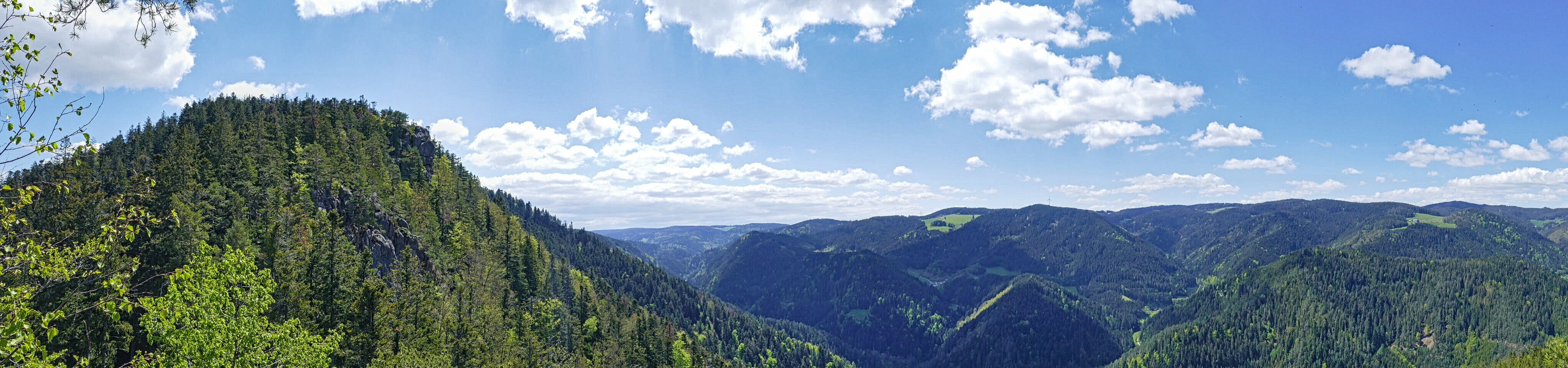 Panorama am Schlosskopf