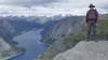 Jense an der Trolltunga