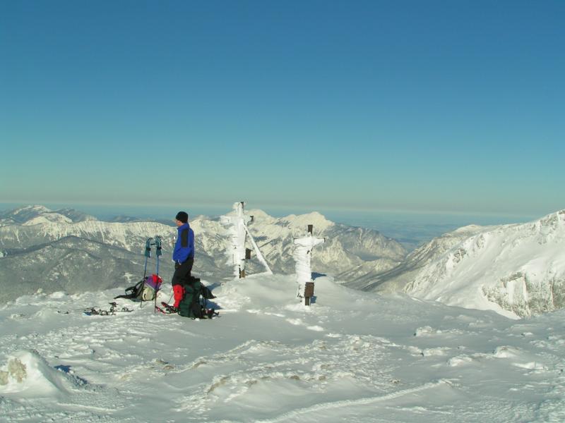 Gipfelpanorama auf dem Schneibstein