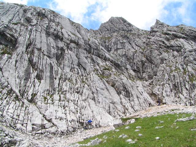 Einstieg Alpspitz-Ferrata